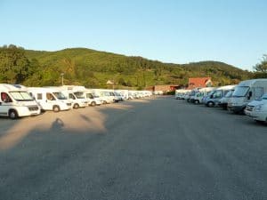 Wohnmobil-Reisen werden immer beliebter Stellplatz in Kaysersberg