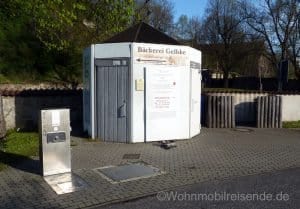 Versorgungsstation Stellplatz in Quedlinburg